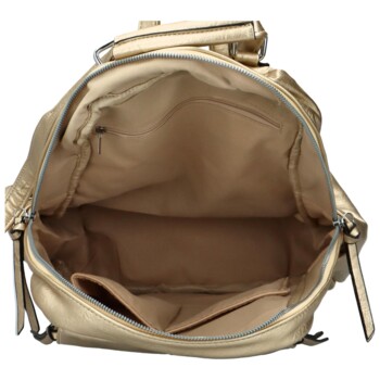 Dámsky kabelko/batoh zlatý - Firenze Flassica