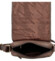 Pánska kožená taška cez rameno tmavo hnedá - SendiDesign Nouwel