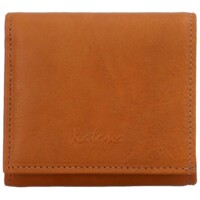 Dámska kožená peňaženka oranžová - Katana Triwia