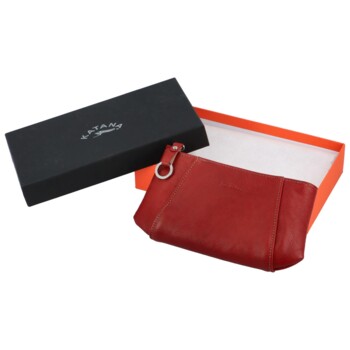 Dámska kožená peňaženka červená - Katana Bealin