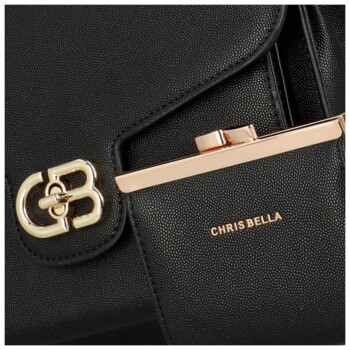 Dámska kabelka do ruky čierna - Chrisbella Velenia