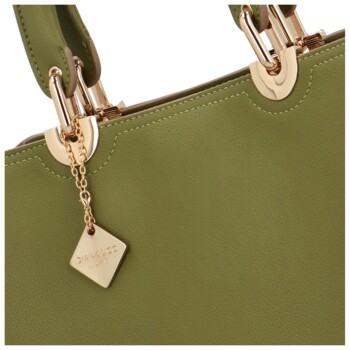 Dámska kabelka do ruky zelená - Diana & Co Reína