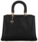 Dámska kabelka do ruky čierna - Diana & Co Reína