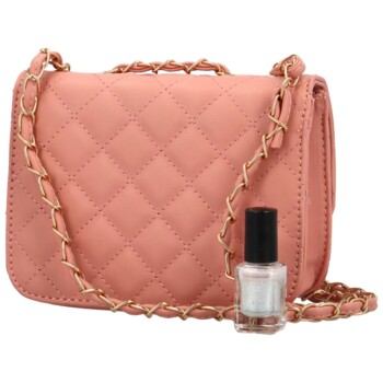 Dámska crossbody kabelka ružová - Firenze Poppy