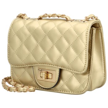 Dámska crossbody kabelka zlatá - Firenze Poppy