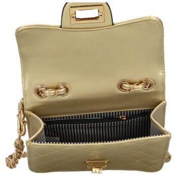 Dámska crossbody kabelka zlatá - Firenze Poppy