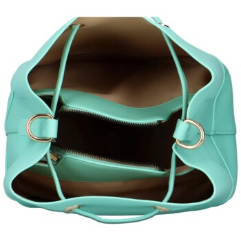 Dámska kabelka cez rameno svetlo modrá - DIANA & CO Fency