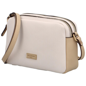 Dámska crossbody kabelka svetlobéžová - Hexagona Palitta