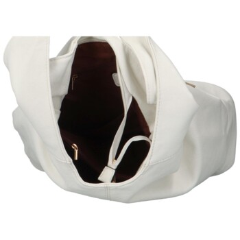 Dámska kabelka cez plece biela - Coveri Debora