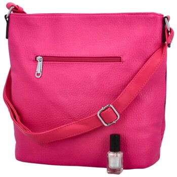 Dámska crossbody kabelka fuchsiová - Maria C Amastias