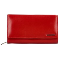 Dámska kožená peňaženka červená - Bellugio Sandra