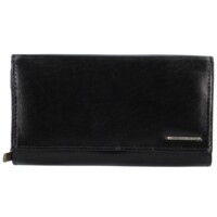 Dámska kožená peňaženka čierna - Bellugio Sandra
