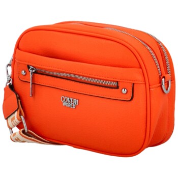 Dámska crossbody kabelka oranžová - Coveri Evelyn