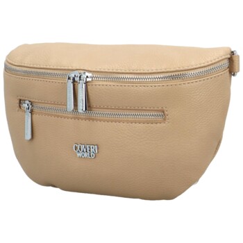 Dámska crossbody/ľadvinka khaki - Coveri Kaito