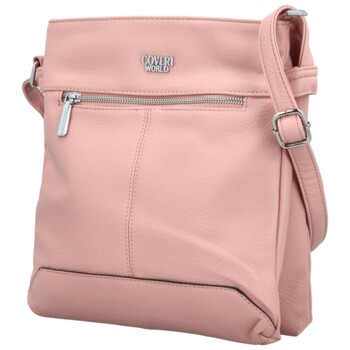 Dámska crossbody kabelka ružová - Coveri Levi