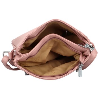 Dámska crossbody kabelka ružová - Coveri Levi