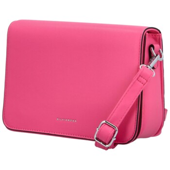 Dámska crossbody kabelka fuchsiová - Silvia Rosa Uwetta