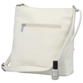 Dámska crossbody kabelka biela - Silvia Rosa Sizotha
