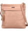 Dámska crossbody kabelka ružová - Silvia Rosa Sizotha