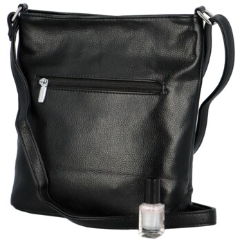 Dámska crossbody kabelka čierna - Silvia Rosa Lindsey