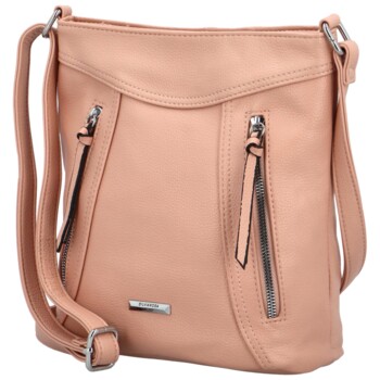 Dámska crossbody kabelka ružová - Silvia Rosa Lindsey