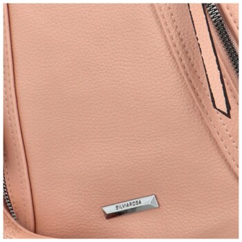 Dámska crossbody kabelka ružová - Silvia Rosa Lindsey