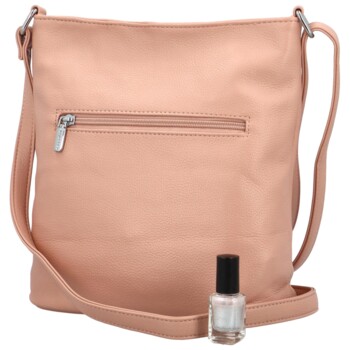 Dámska crossbody kabelka ružová - Silvia Rosa Lindsey