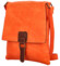 Dámska crossbody kabelka oranžová - Paolo bags Siwon