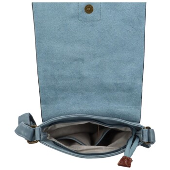 Dámska crossbody kabelka džínsovo modrá - Paolo bags Siwon