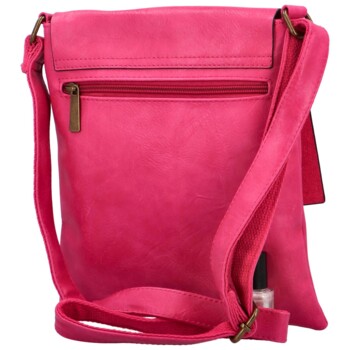 Dámska crossbody kabelka fuchsiová - Paolo bags Siwon