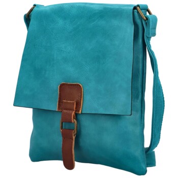Dámska crossbody kabelka tyrkysová - Paolo bags Siwon