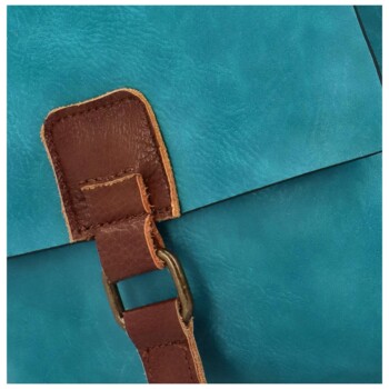 Dámska crossbody kabelka tyrkysová - Paolo bags Siwon