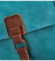 Dámska crossbody kabelka tyrkysová - Paolo bags Siwon