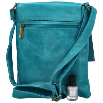 Dámska crossbody kabelka tyrkysová - Paolo bags Siwon