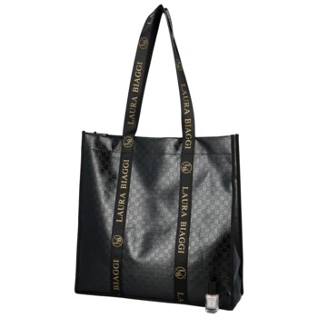 Nákupná taška čierna - Laura Biaggi Donita