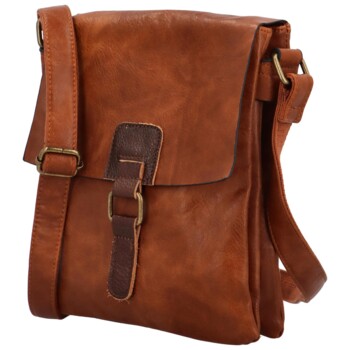 Dámska crossbody kabelka hnedá - Paolo bags Oresta 