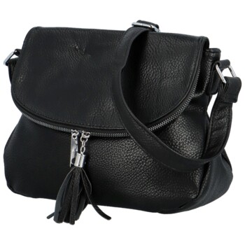 Dámska crossbody kabelka čierna - Firenze Siwon