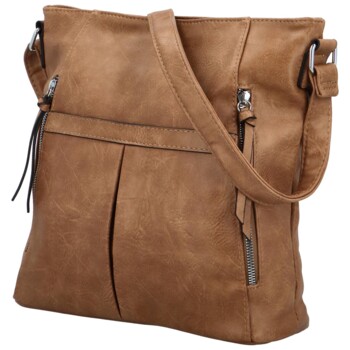 Dámska crossbody kabelka khaki - Firenze Sabell