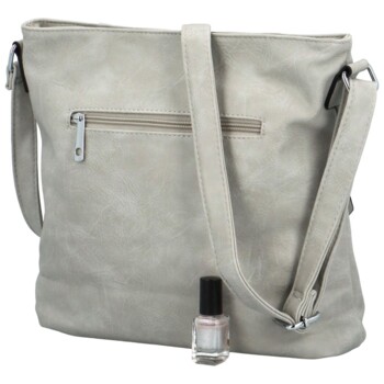 Dámska crossbody kabelka sivá - Firenze Sabell