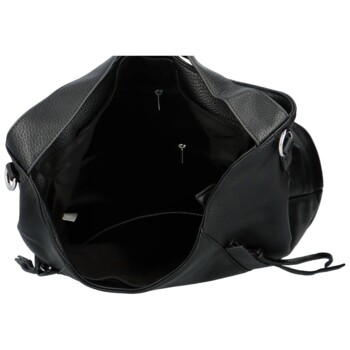 Dámska kabelka na plece čierna - Firenze Lindet