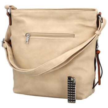 Dámska crossbody kabelka béžová- Firenze Erchisa