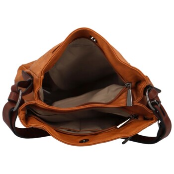 Dámska crossbody kabelka hnedá - Coveri Maleah