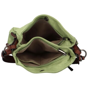 Dámska crossbody kabelka zelená - Coveri Maleah