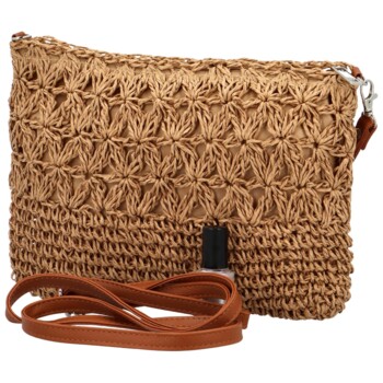 Dámska crossbody kabelka khaki - Firenze Quari