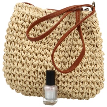 Dámska crossbody kabelka béžová - Firenze Falci