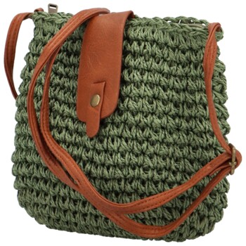 Dámska crossbody kabelka zelená - Firenze Falci