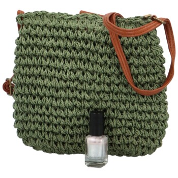 Dámska crossbody kabelka zelená - Firenze Falci