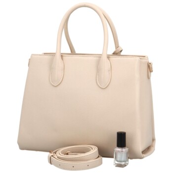 Dámska kabelka do ruky krémová - David Jones Seanah 