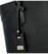 Dámska kožená kabelka cez rameno čierna - Delami Sureevy