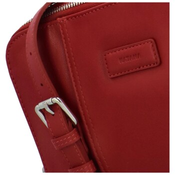 Dámska kožená crossbody kabelka červená - Katana Kimmy